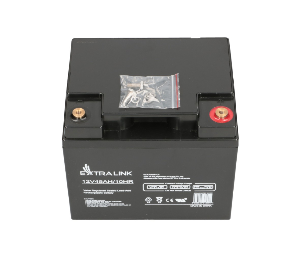 EXTRALINK AKUMULATOR BATTERY ACCUMULATOR AGM 12V 45AH