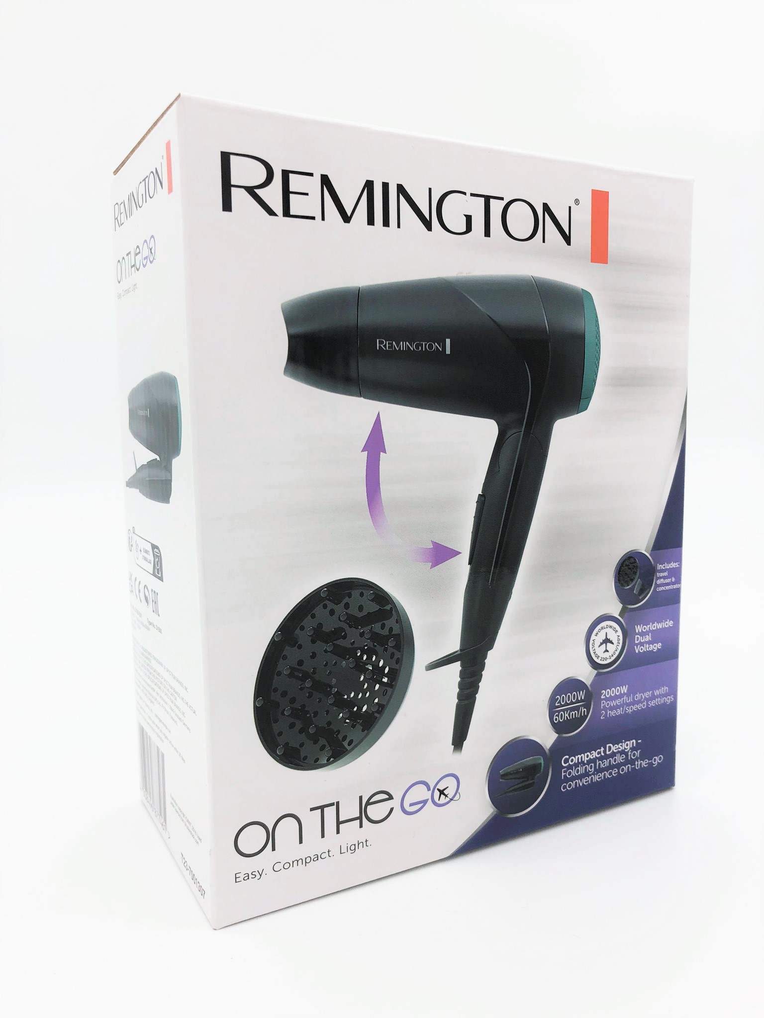 Remington Hårtørrer D1500