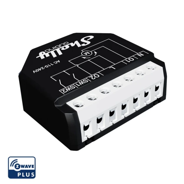 Shelly Wave Wave Shutter Relais Dual Roller Shutter ZWave