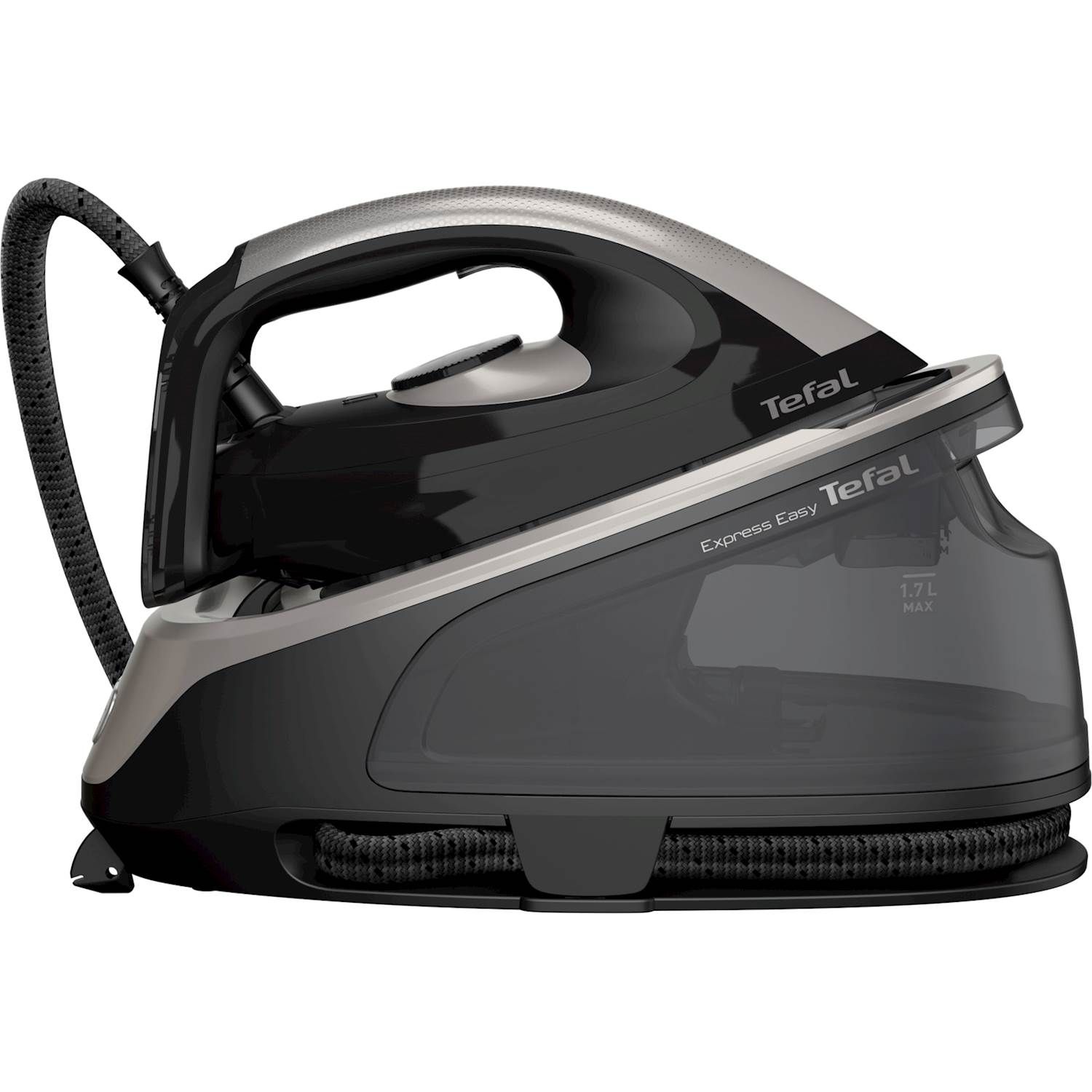 Tefal Express Easy SV6140E0 Dampstrygejern Sort Sølv
