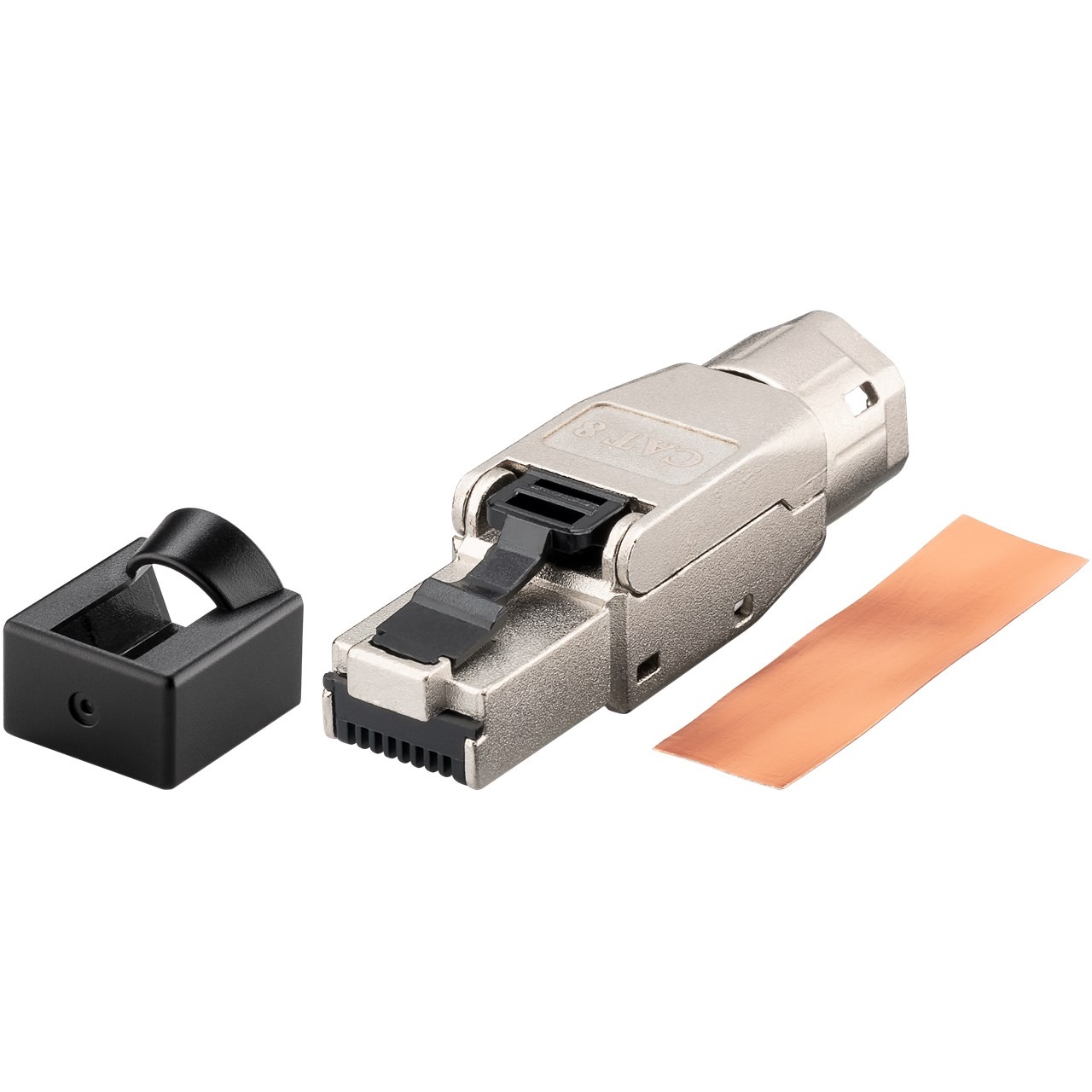 CAT 8.1 STP-Shielded, Field-installable RJ45 Connector