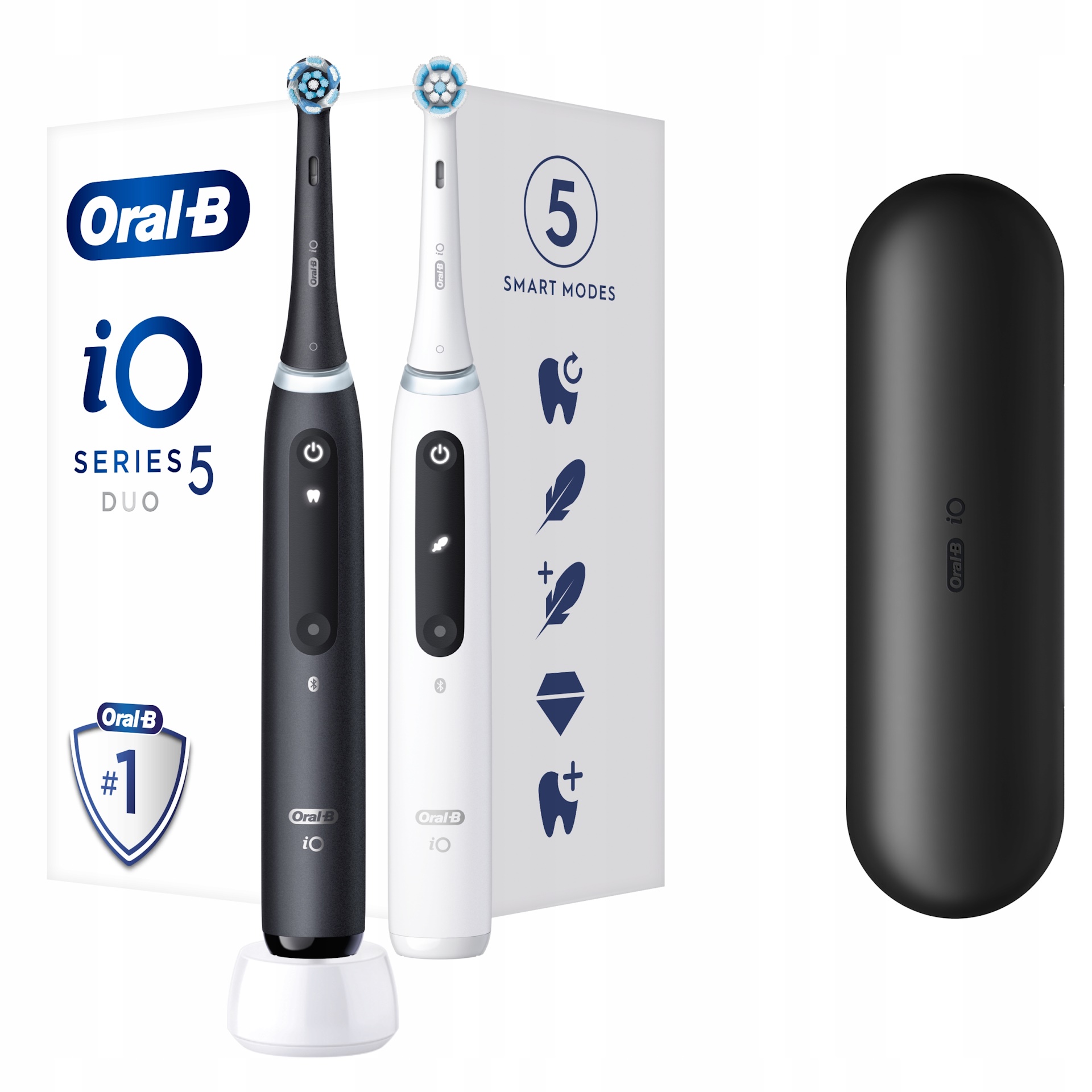 Oral-B iO Series 5 Tandbørste Sort Hvid