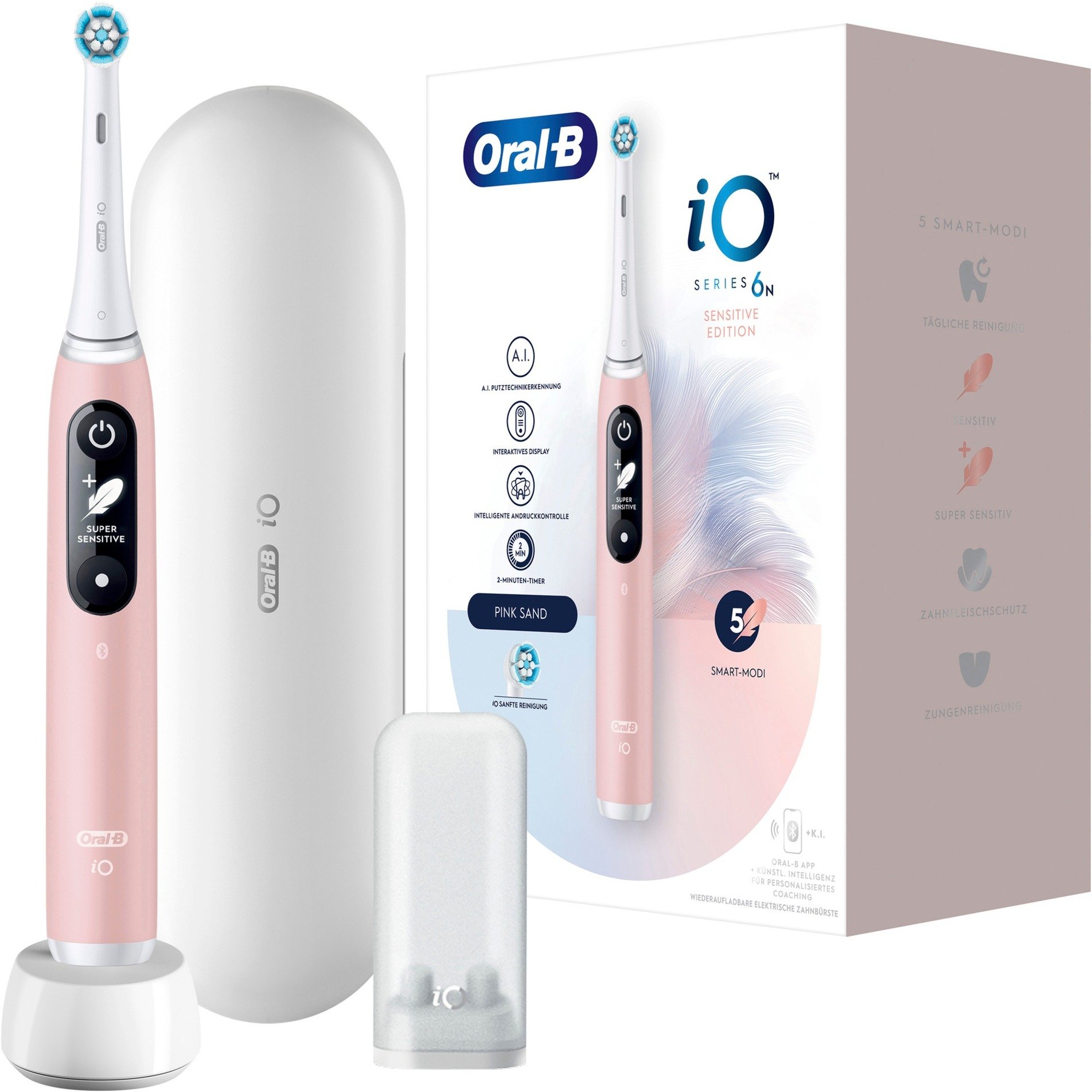 Oral-B iO Series 6 Pink Sand + Etui
