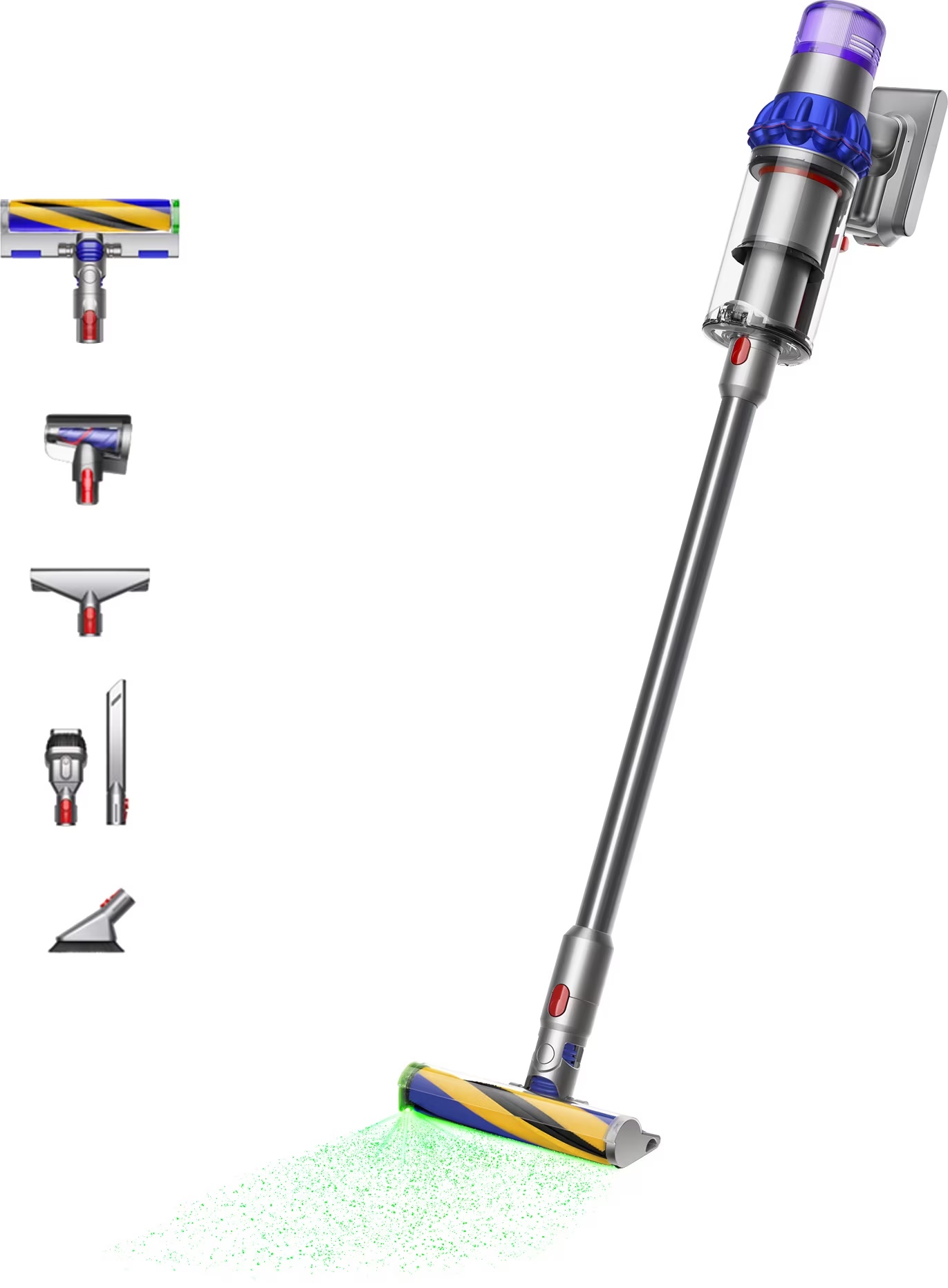Dyson V15 Detect Fluffy Støvsuger Pind/håndholdt 240W 0.76liter