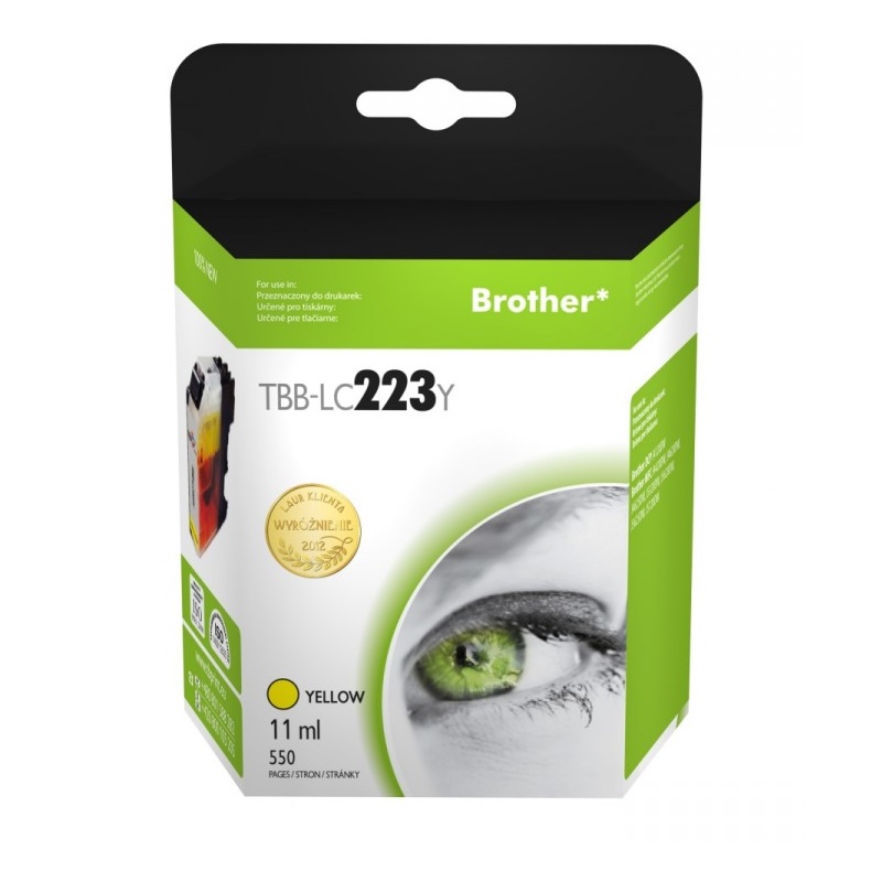 !Ink for Brother LC223 TBB-LC223Y YE