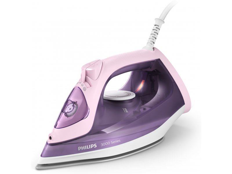 Philips 3000 series DST3020 Dampstrygejern 2400W Pink Lilla