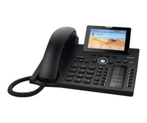 snom D385N VoIP-telefon Sortblå