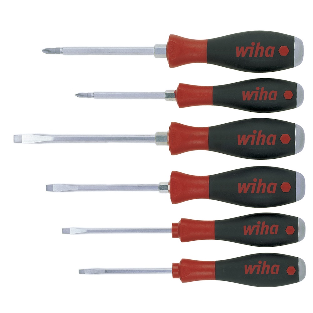 Wiha SoftFinish 530 Skruetrækkersæt 6 Dele