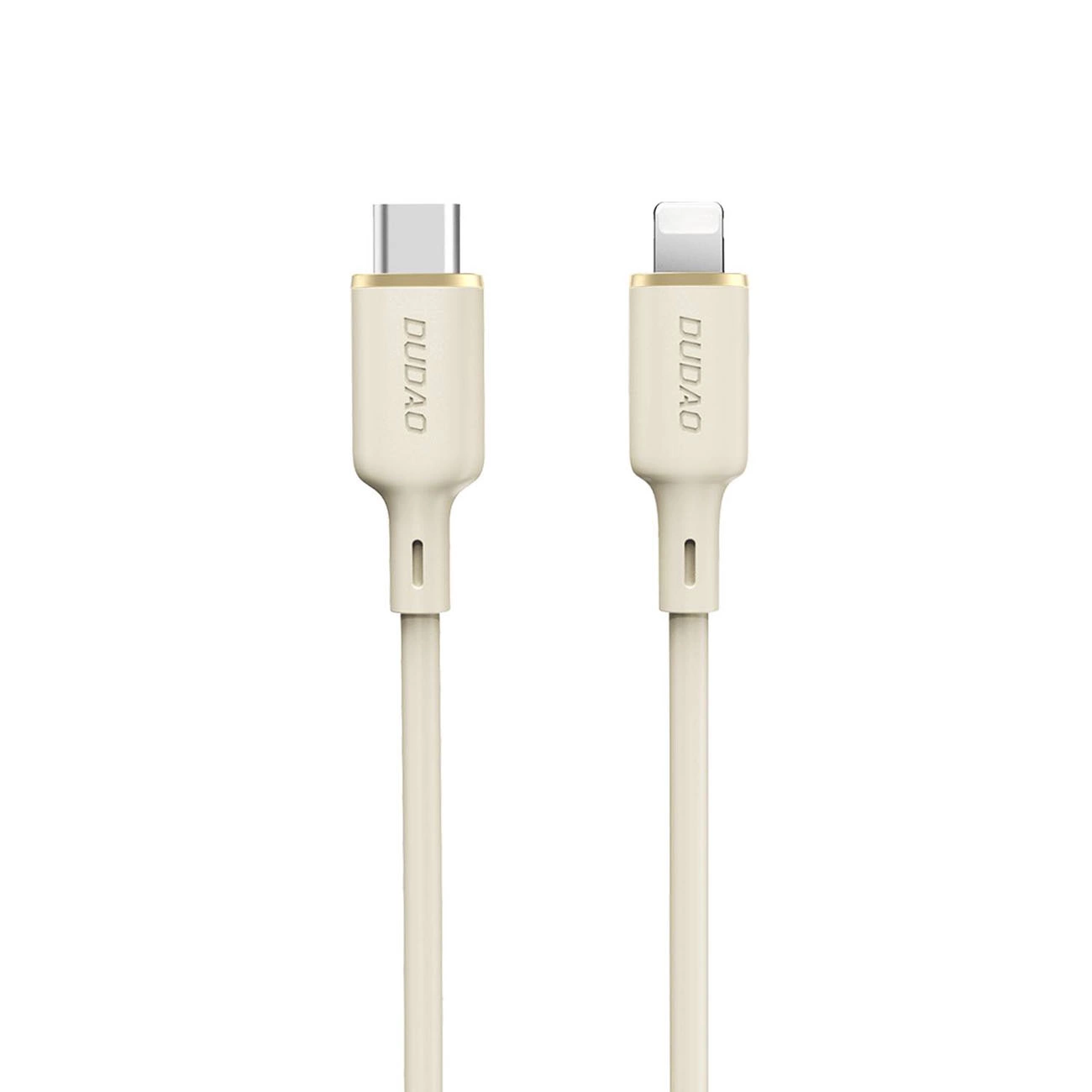 DUDAO L7SCL USB-C to cable 30W 1m white Lightning to USB-C 1m