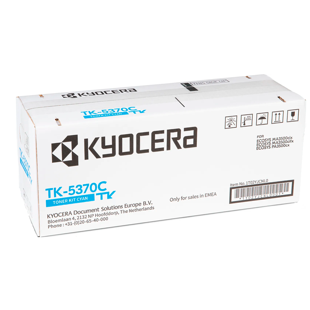 Kyocera TK 5370C Cyan 5000 sider Tonerkit