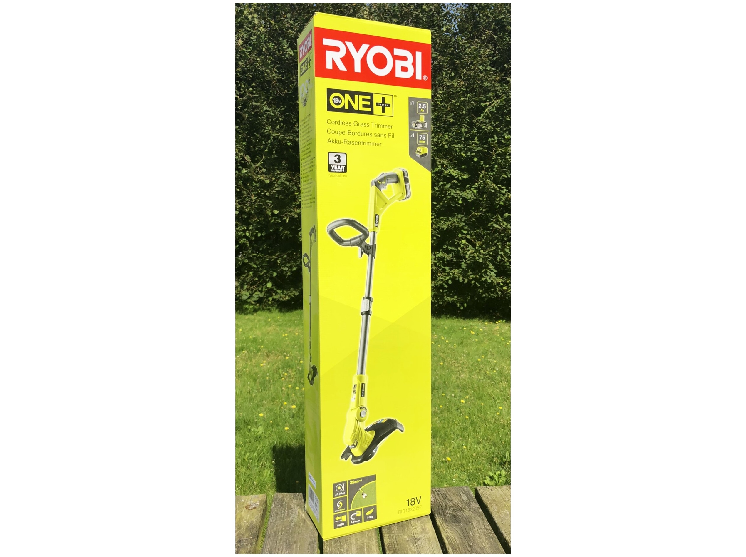 Ryobi One+ RLT183225F Græstrimmer Elektrisk 2.3kg