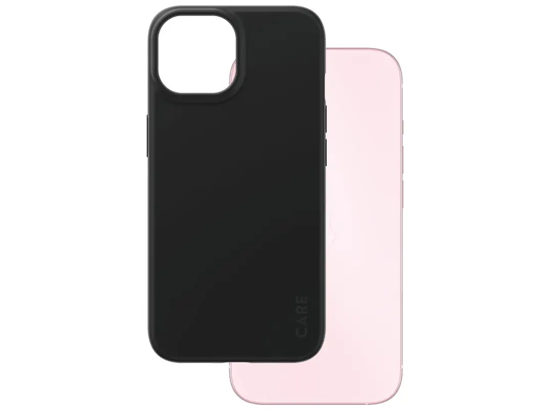 CARE by PanzerGlass Beskyttelsescover Sort Apple iPhone 15