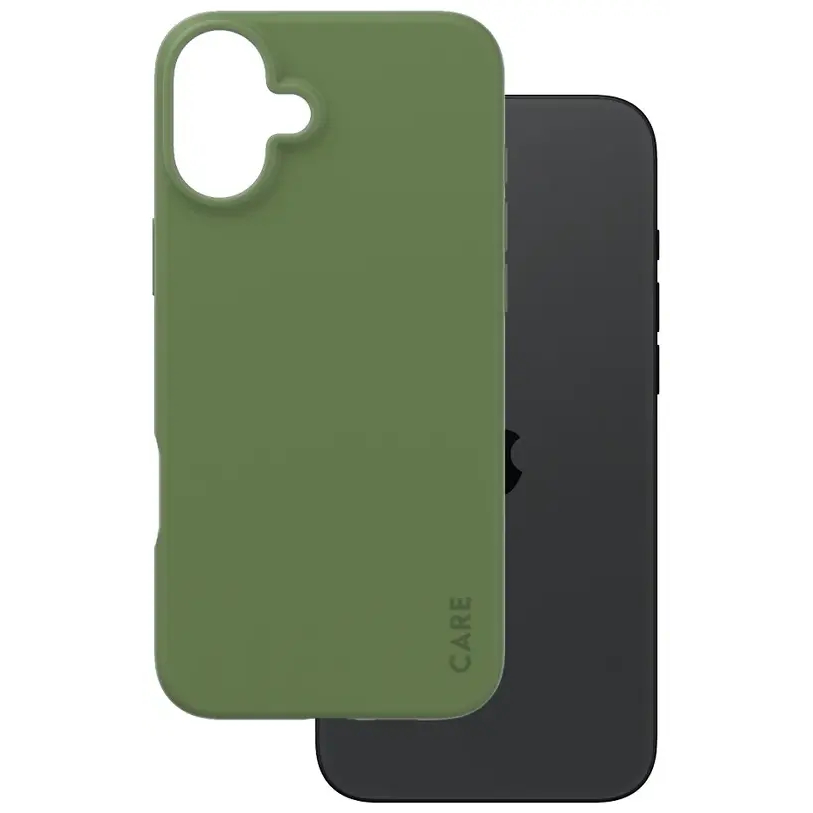 PanzerGlass CARE by Fashionable Case Green iPhone 16 Plus Beskyttelsescover Grøn Apple iPhone 16 Plus