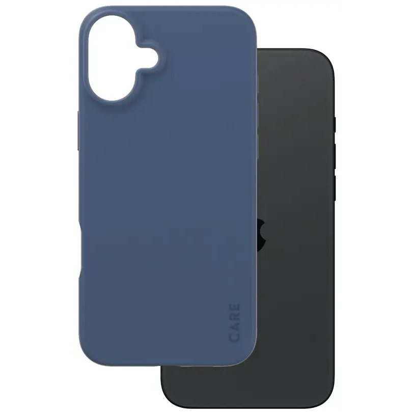 PanzerGlass CARE by Fashionable Case Blue iPhone 16 Plus Beskyttelsescover Blå Apple iPhone 16 Plus