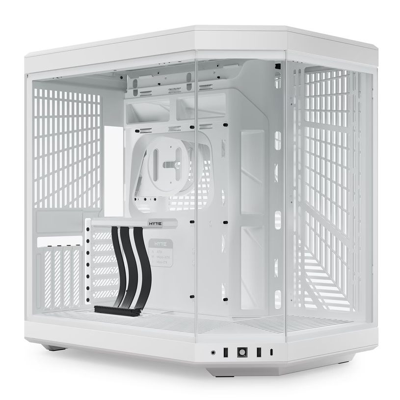 HYTE Y70 Tower Udvidet ATX Hvid