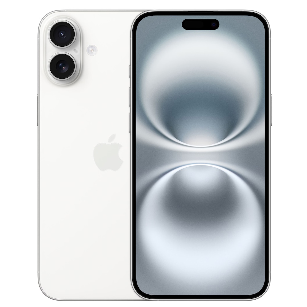 Apple iPhone 16 Plus 6.7' 128GB Hvid