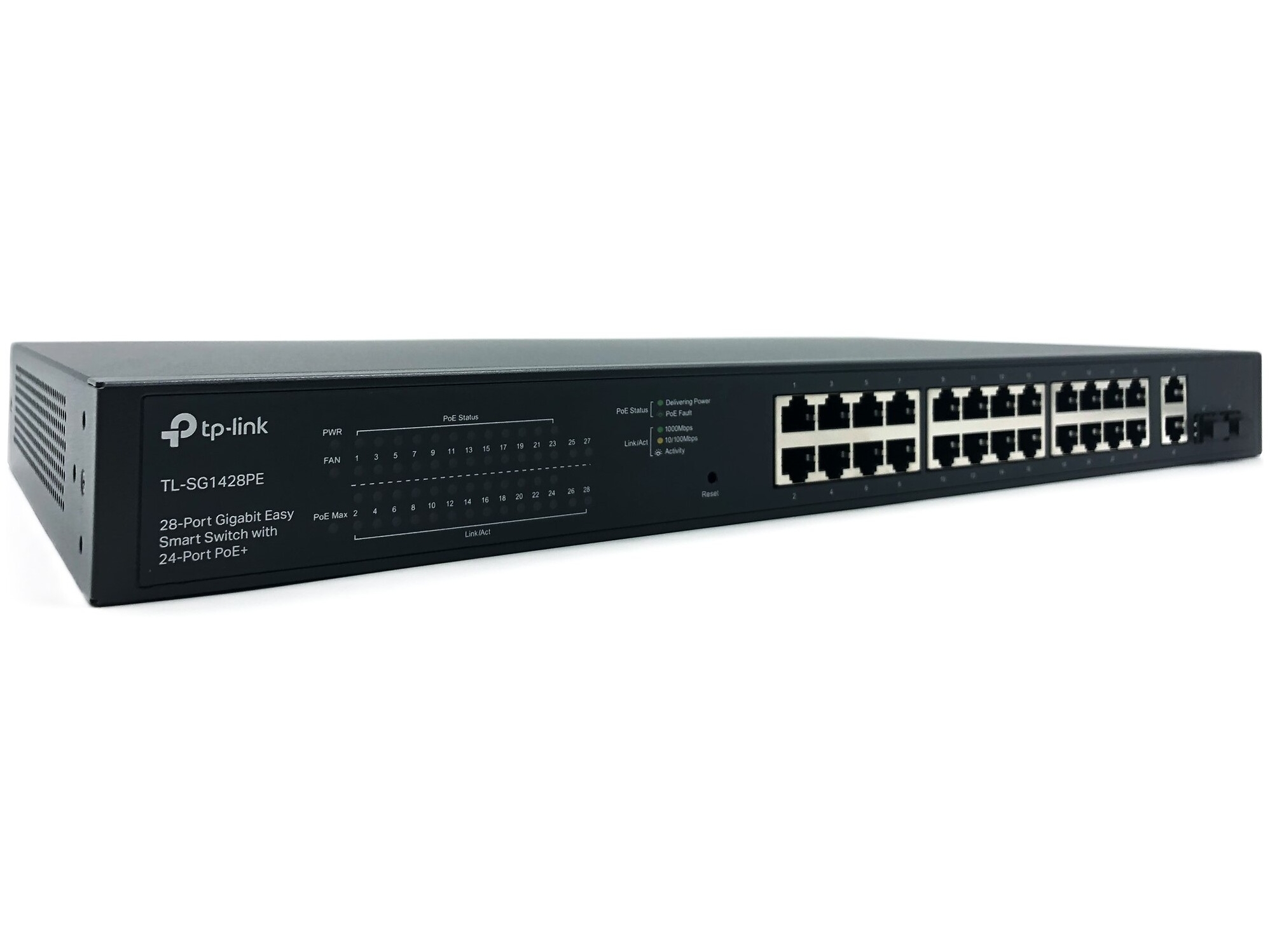 TP-Link Easy Smart TL-SG1428PE Switch 28-porte Gigabit PoE+