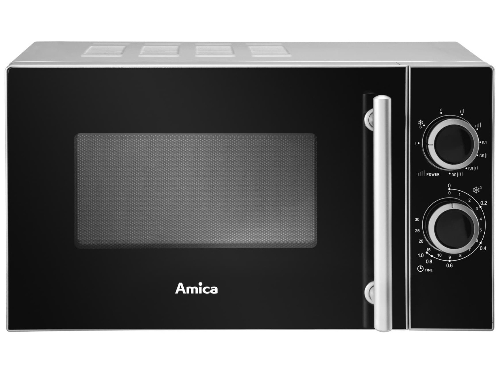 Amica AMGF20M1GS Mikrobølgeovn Fritstående 700W 20l Sort