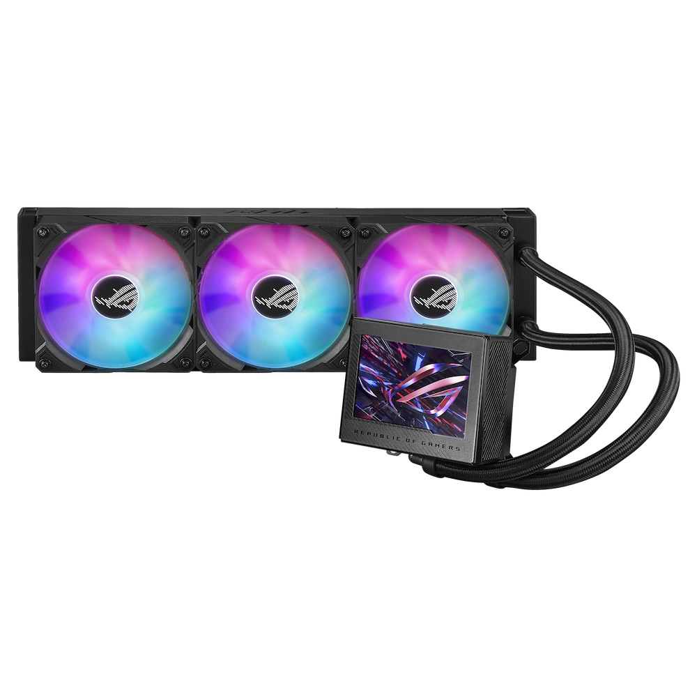 ASUS ROG Ryujin III 360 ARGB Extreme Vandkøler 1-pack Sort 120 mm
