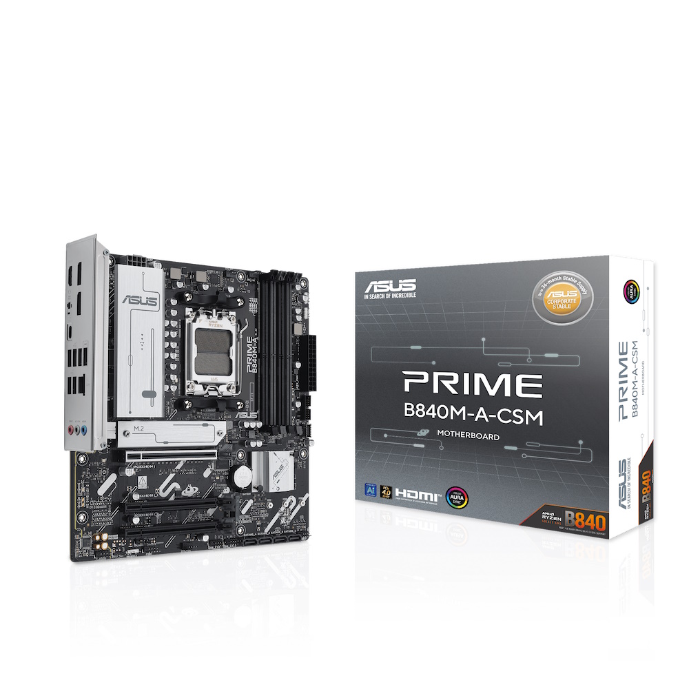 ASUS PRIME B840M-A-CSM Micro ATX Socket AM5 AMD B840