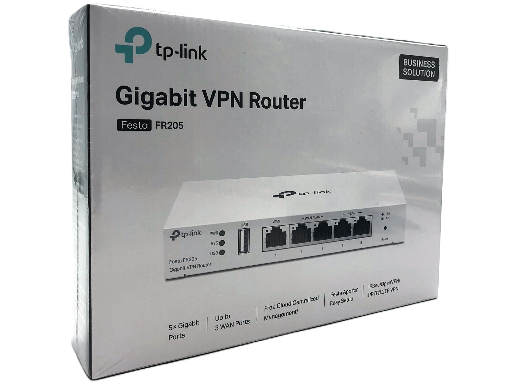 TP-Link Festa FR205 V1.2 Router 4-port switch Kablet