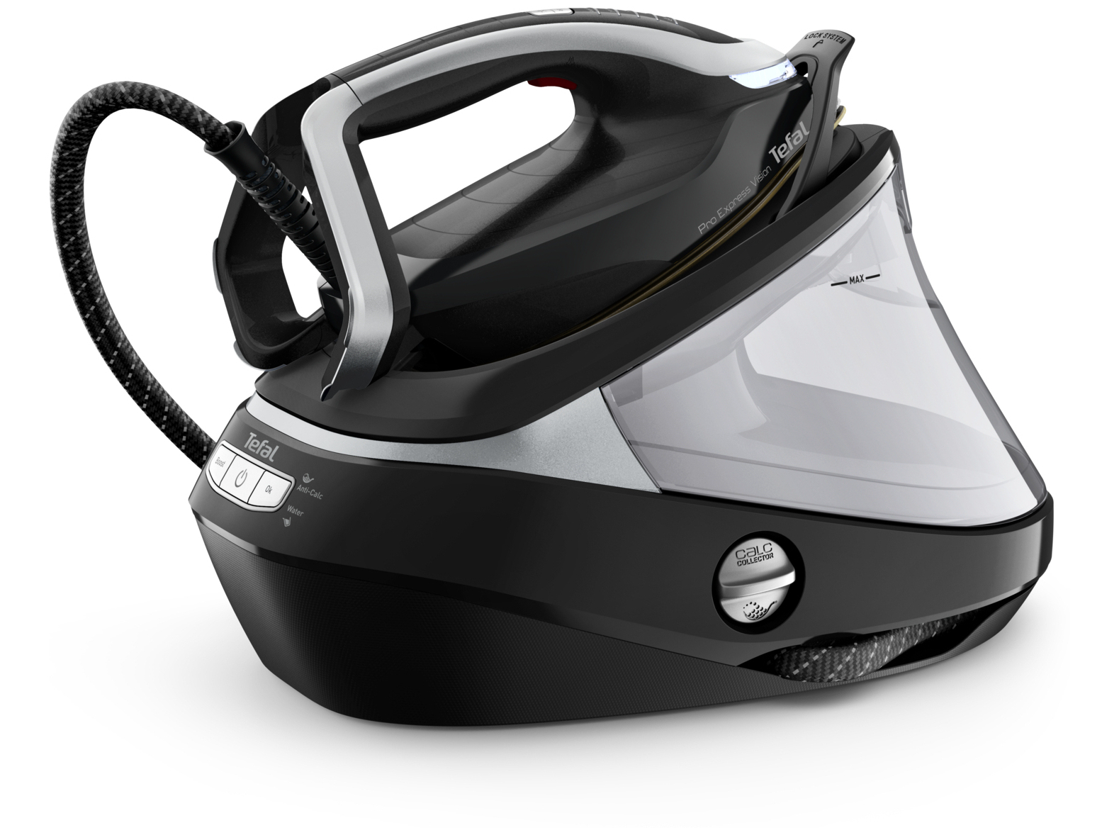 Tefal Pro Express Vision GV9821E0 Dampstrygejern 3000W Sort