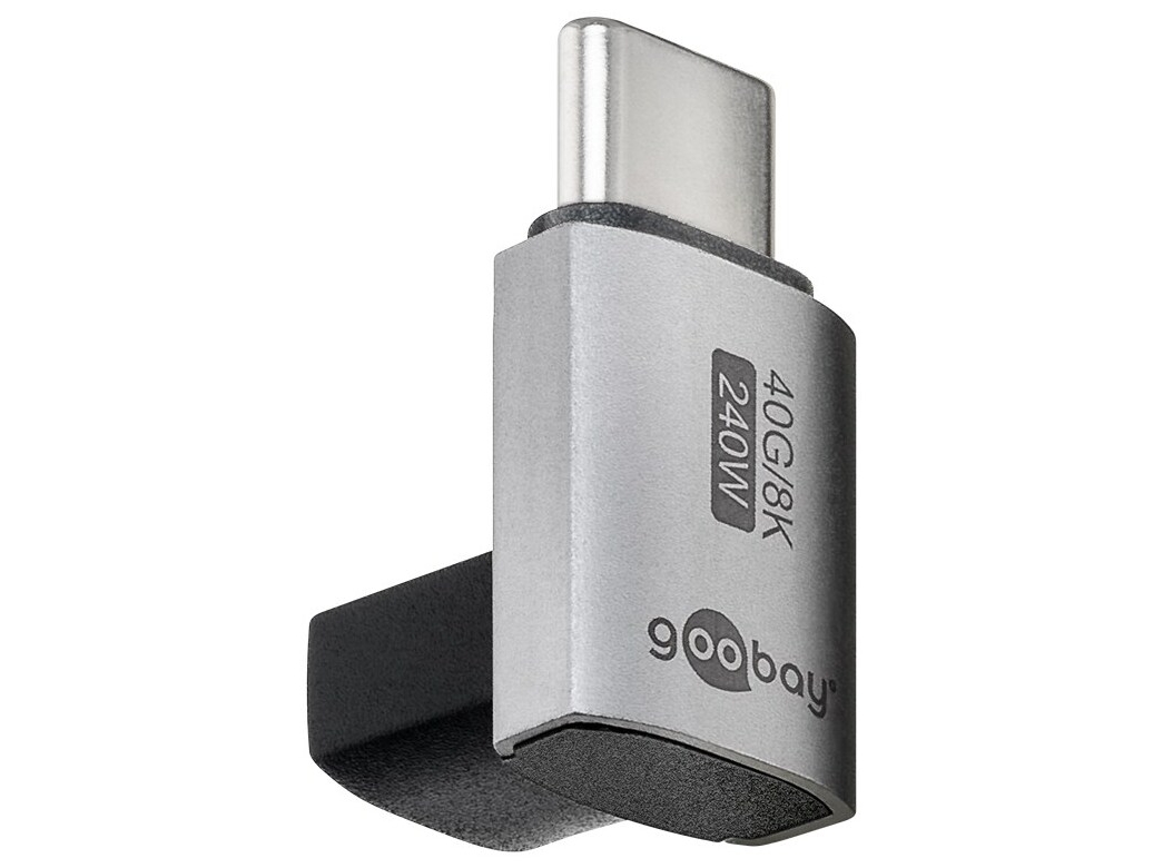 goobay USB4 USB-C adapter Sølv