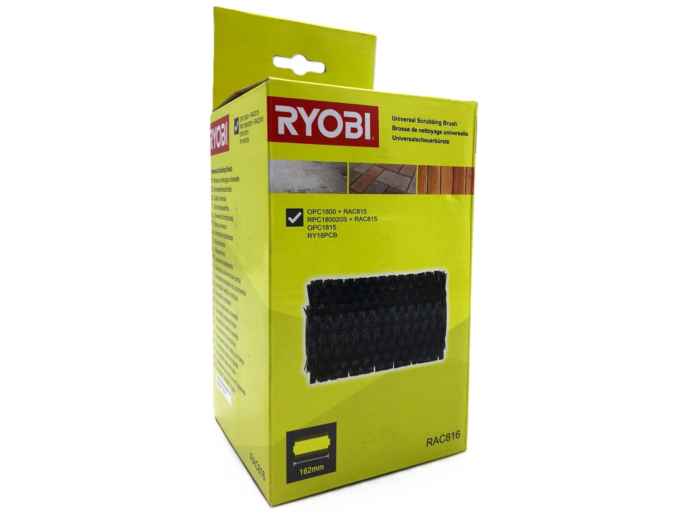 Ryobi RAC816 Børste Terrasserenser
