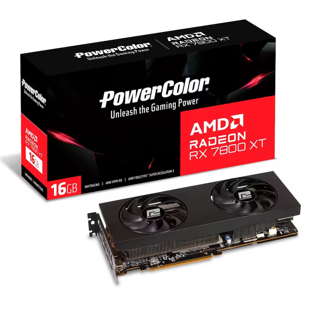 PowerColor Radeon RX 7800 XT 16GB GDDR6 256-bit grafikus kártya