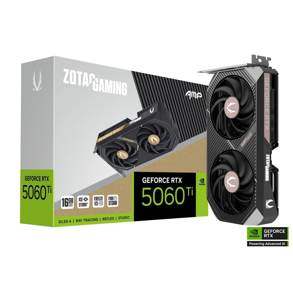 ZOTAC GAMING GeForce RTX 5060 Ti 16GB AMP 16GB