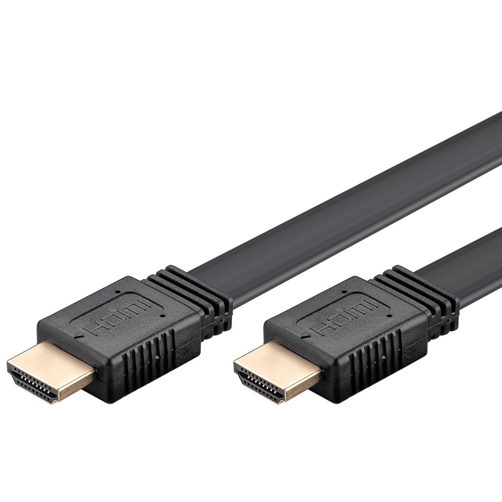 High Speed HDMI™ Flat Cable with Ethernet, 1 m