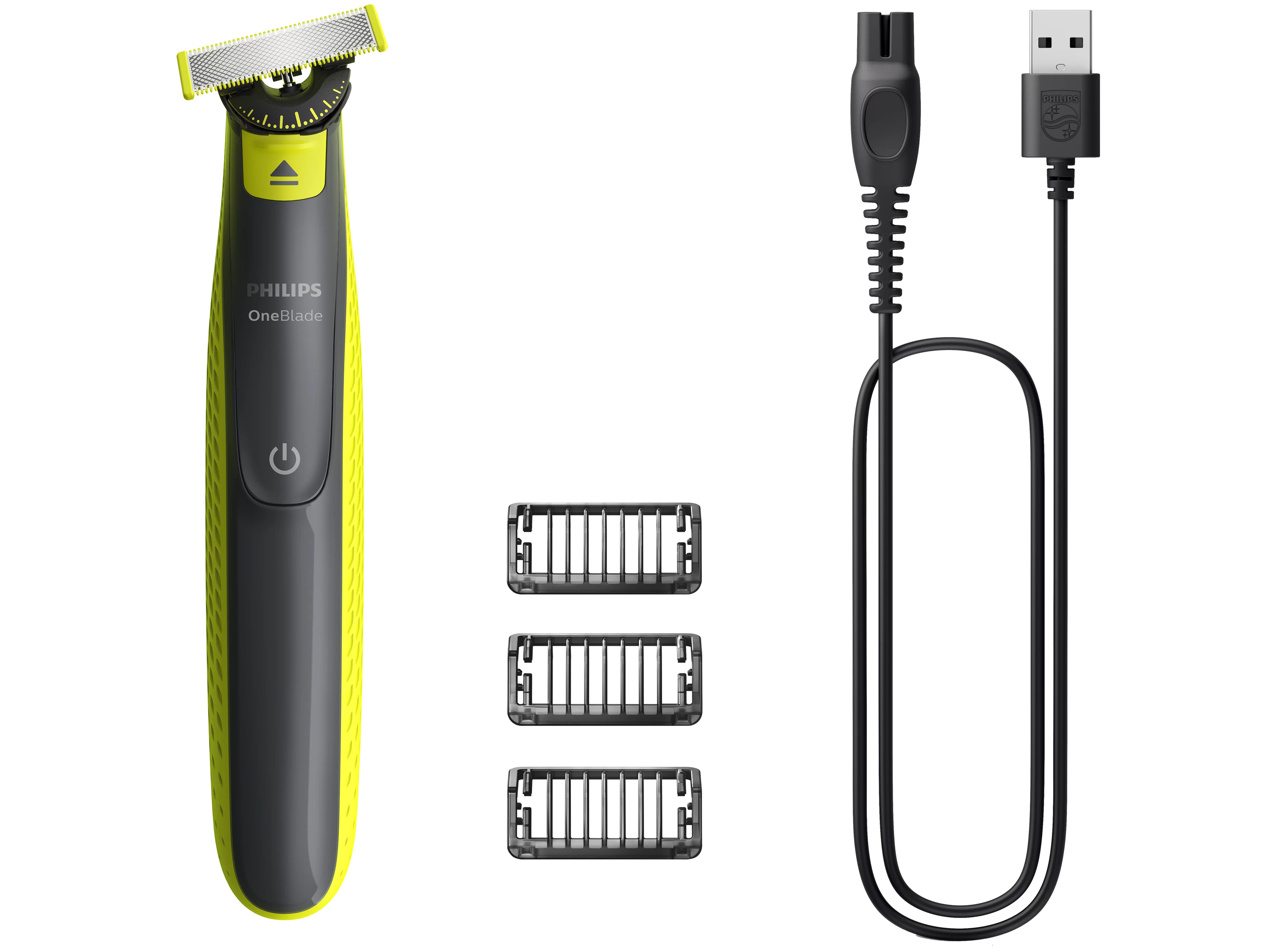 Philips OneBlade QP2724 Trimmer Grå Grøn