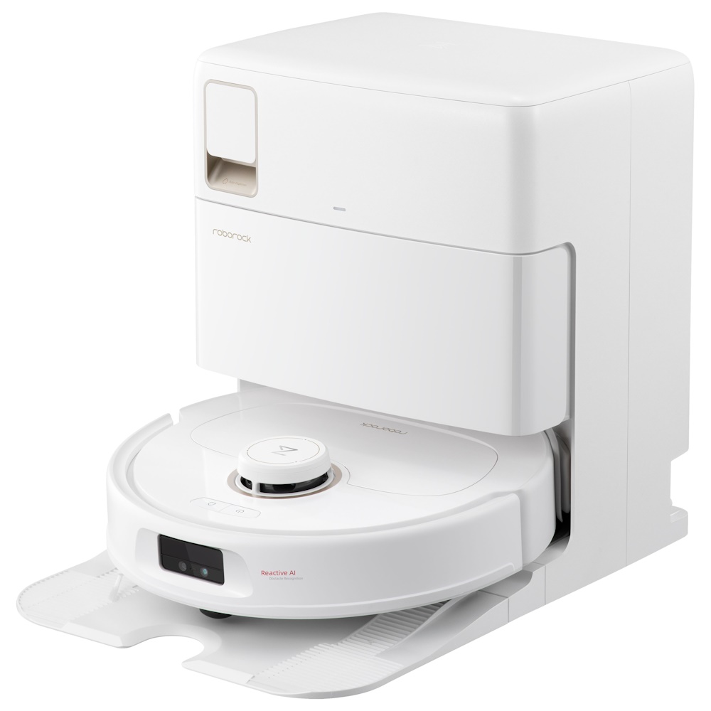 Roborock Qrevo MaxV (mit RDS) Weiß Saugroboter mit automatischer Nachfüll- und Trocknungsstation