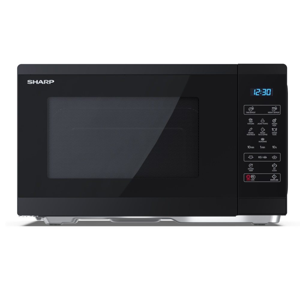 Mikrobangu krosnele Sharp Microwave Oven YC-MS252AE-B Free standing 25 L 900 W Juodas