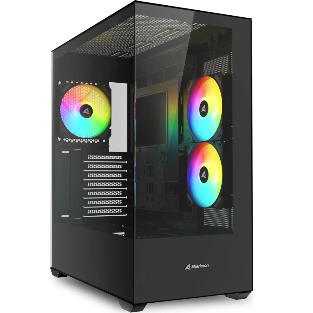 SK6 ARGB (schwarz, Tempered Glass x 2)