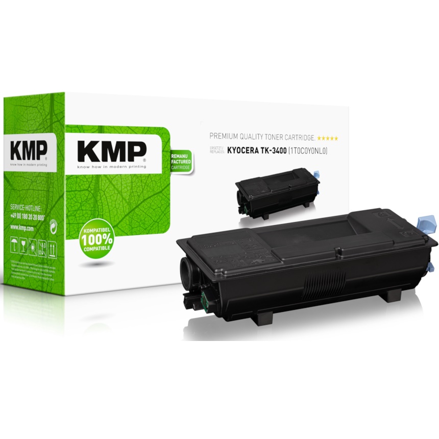 KMP Toner Kyocera TK3400 (1T0C0Y0NL0) black 12500 S.