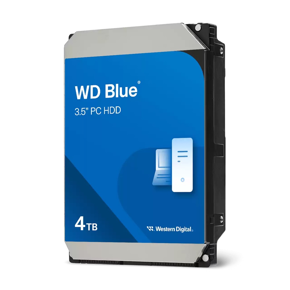 WD HD3.5' SATA3 4TB WD40EZZX / 5.4k Blue (Di)