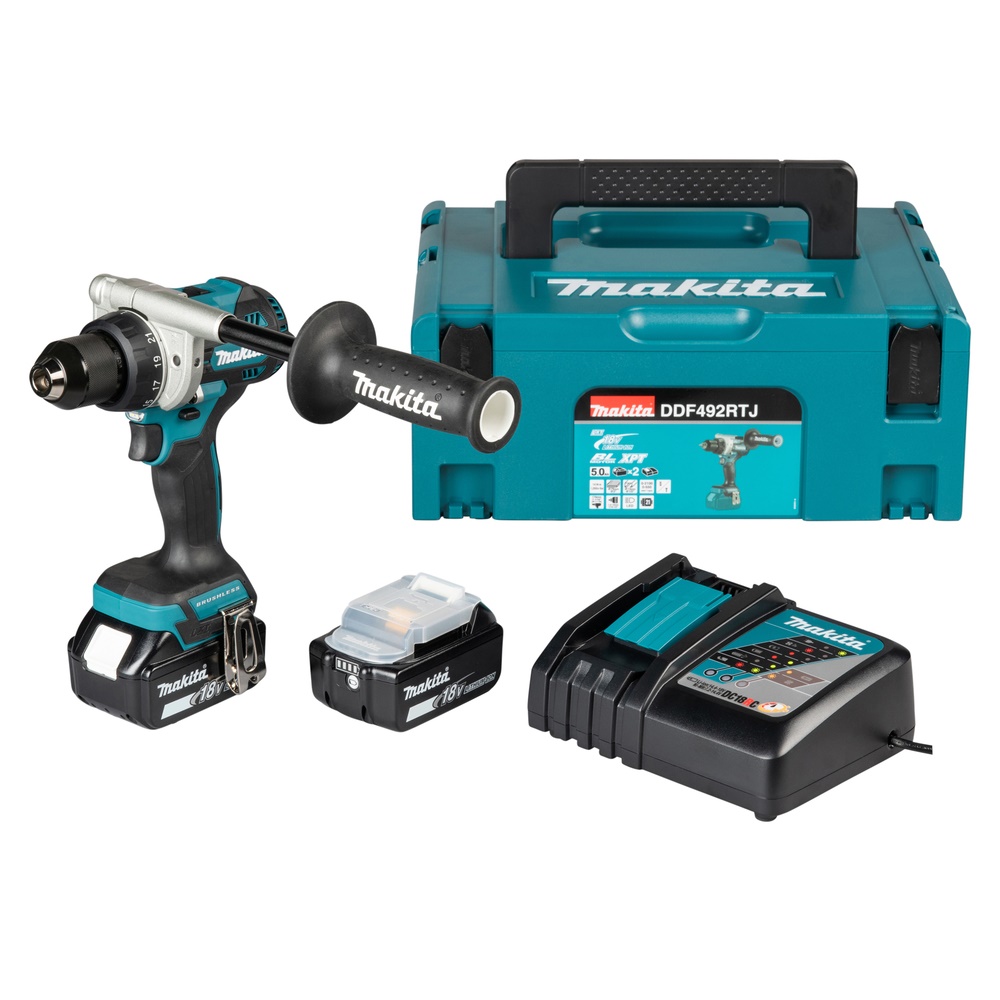 Makita DDF492RTJ Akku-Bohrschrauber 18V