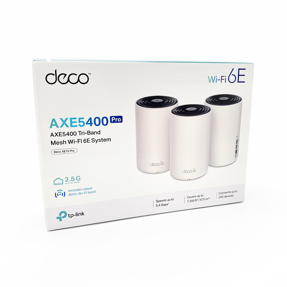 TP-Link Deco XE75 Pro V1 Wi-Fi-system