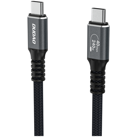 Dudao L26 USB4 2m. Grey/Black