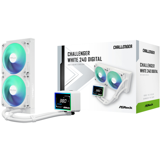 CPC ASRock Challenger 240 Digital ARGB White