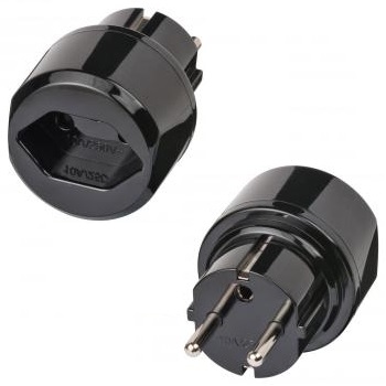 brennenstuhl Travel Adapter Stikadapter Sort