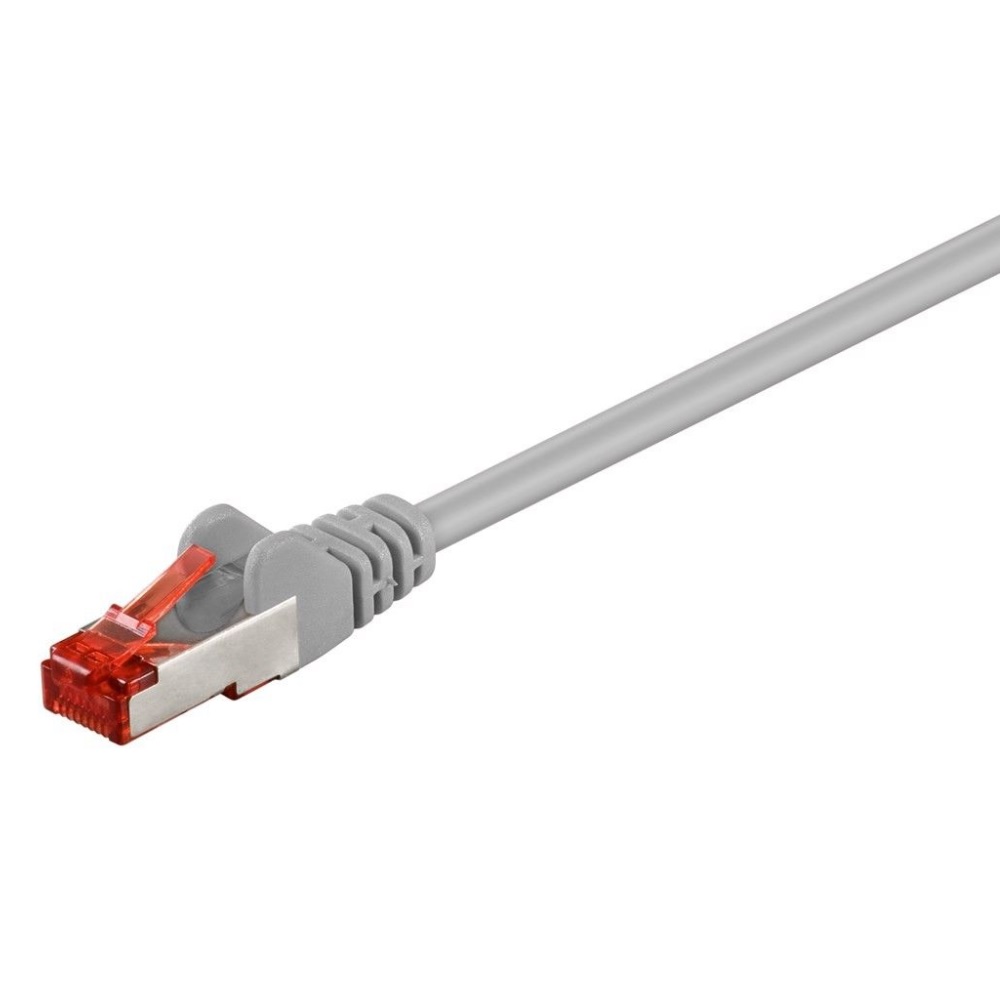 Goobay RJ45 CAT 6 S/FTP CU LSH 7,5m Grey
