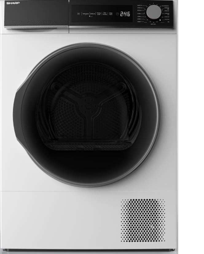 warehouse 3----Shar Trockner KD-NHH8S8GW3-DE A+++ wh 8 kg