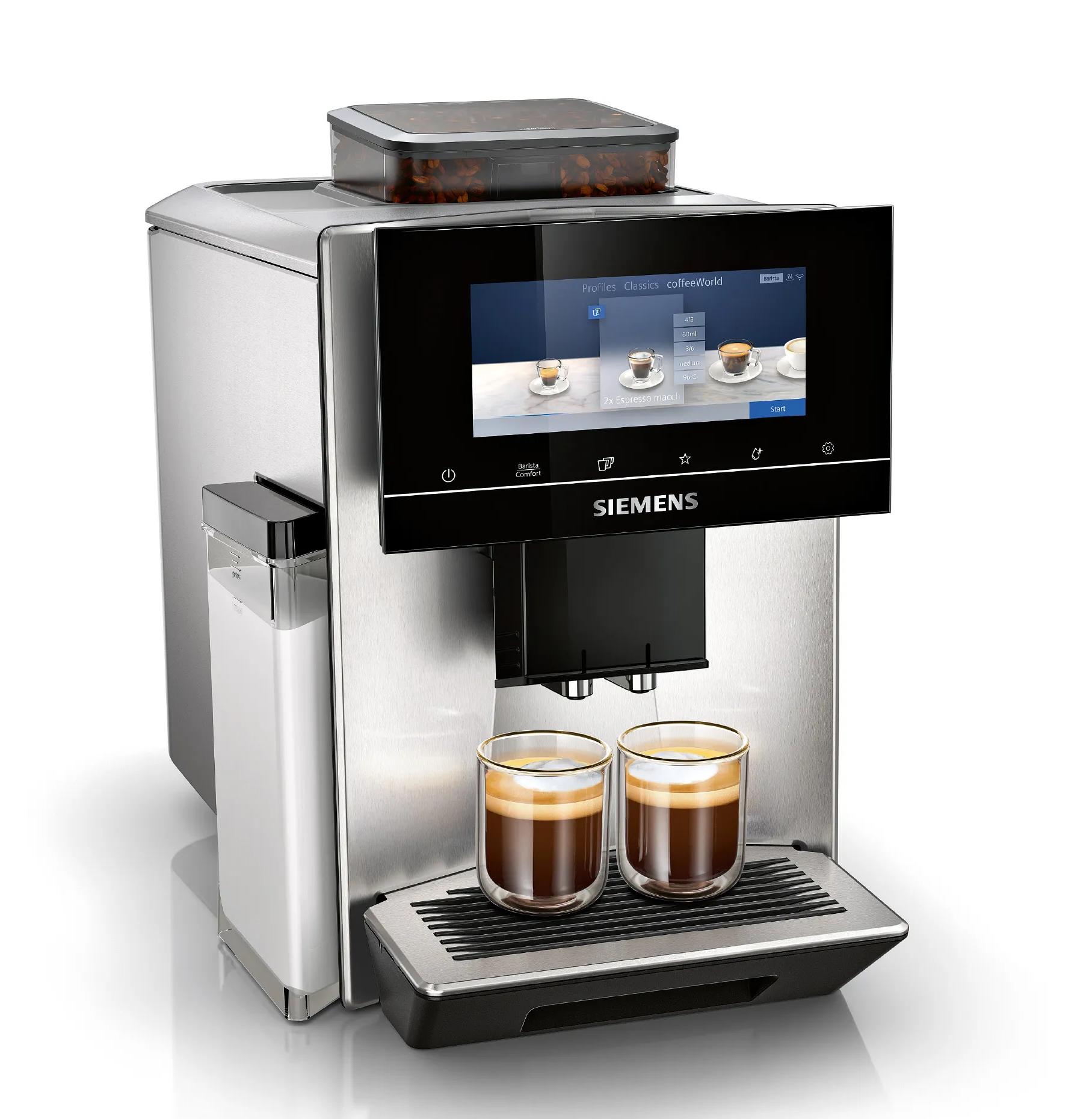 Siemens TQ903R03 Fuldautomatisk kaffemaskine Sort
