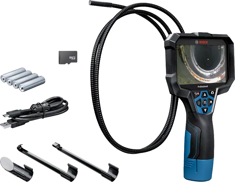 warehouse linden----Inspektionskamera GIC 12V-5-27 C Professional, 12Volt (blau/schwarz, ohne Akku und Ladegerät, Batteriebetrieb)