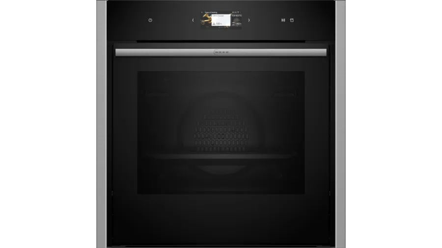 Neff B64FS31N0 Ovn til indbygning Sort, Rustfrit stål 71l