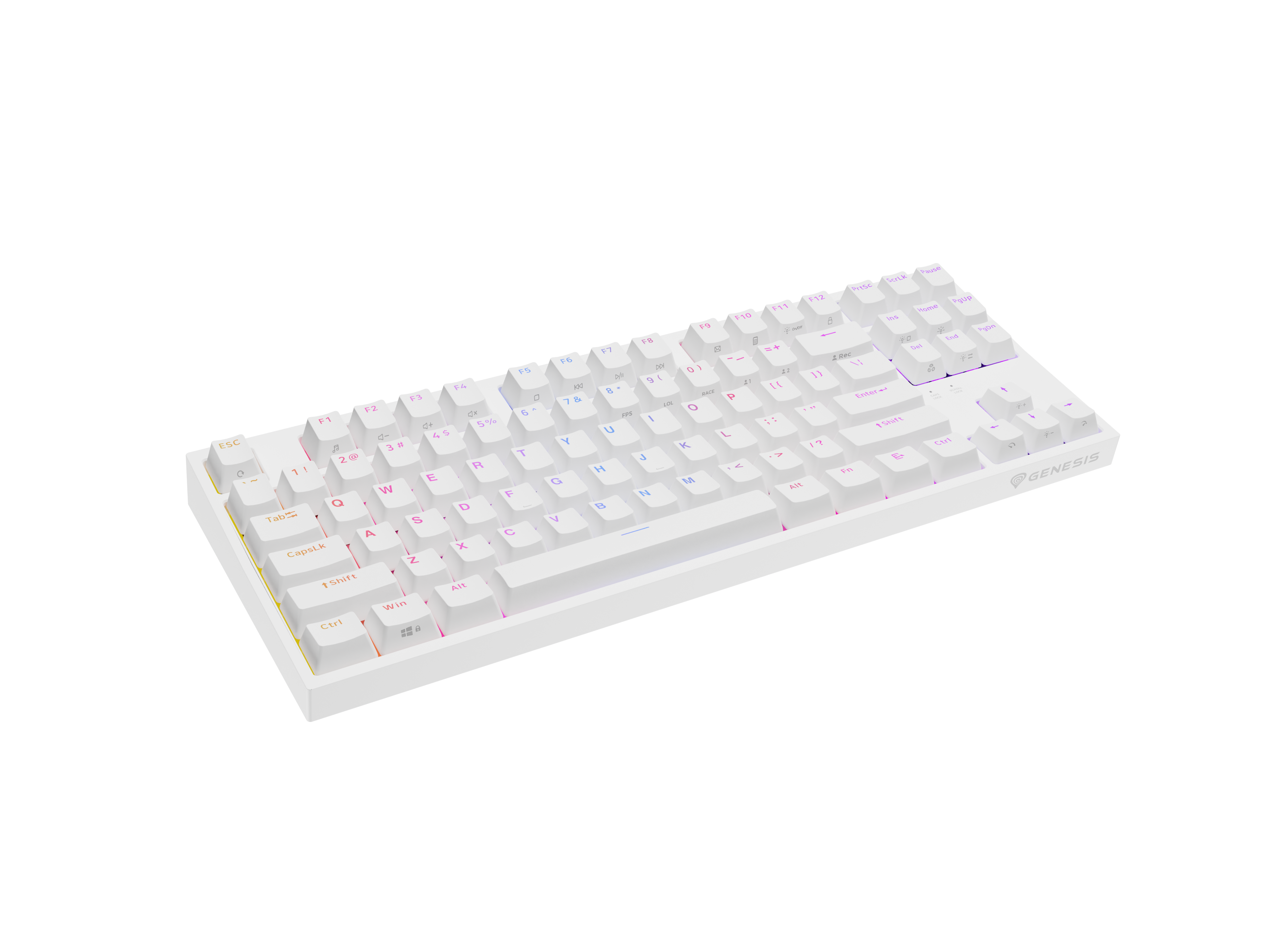 GENESIS Thor 404 TKL Tastatur Mekanisk RGB Kablet US International