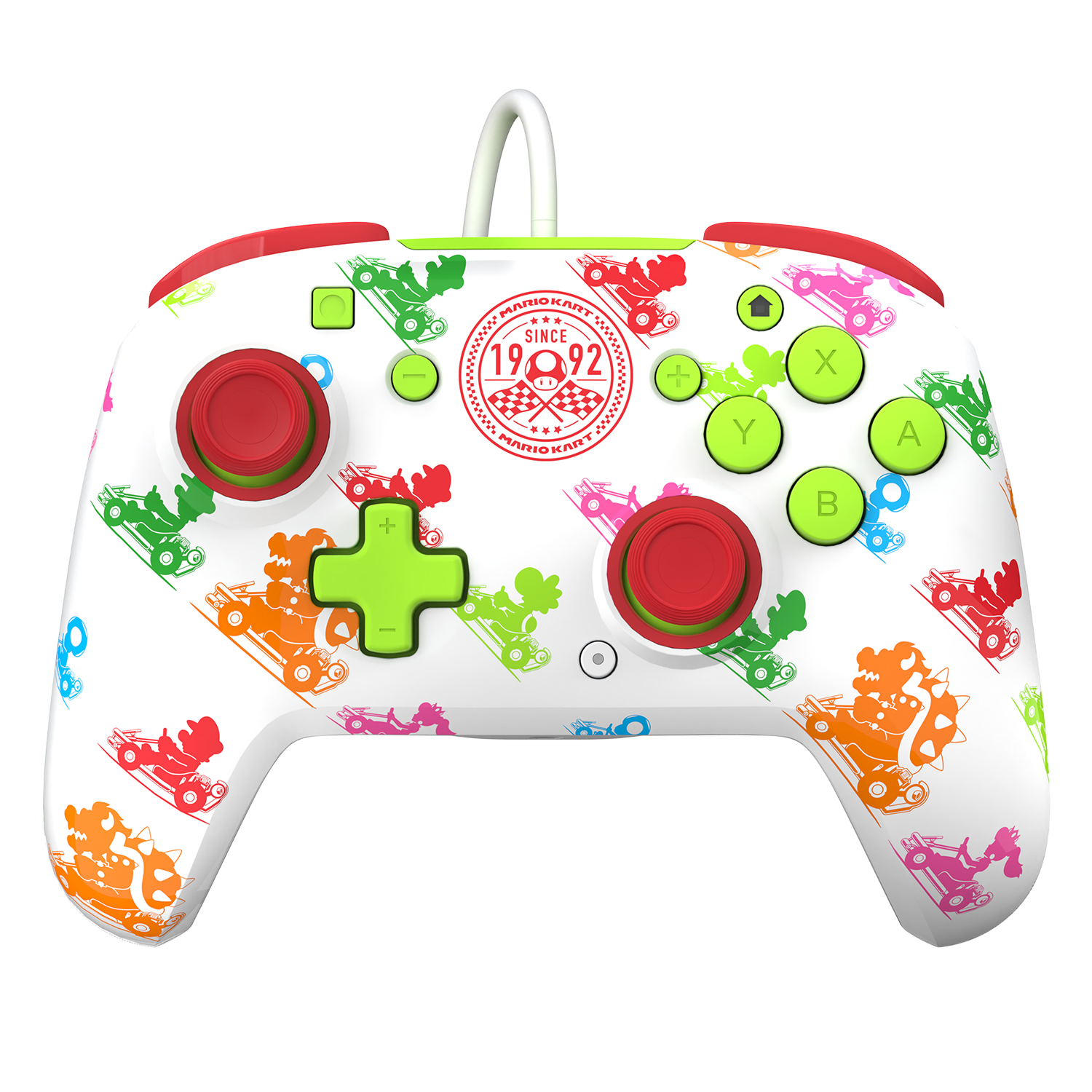 PDP Rematch: Mario Kart Racers Controller Nintendo Switch, Nintendo Switch Lite, Nintendo Switch OLED Flerfarvet