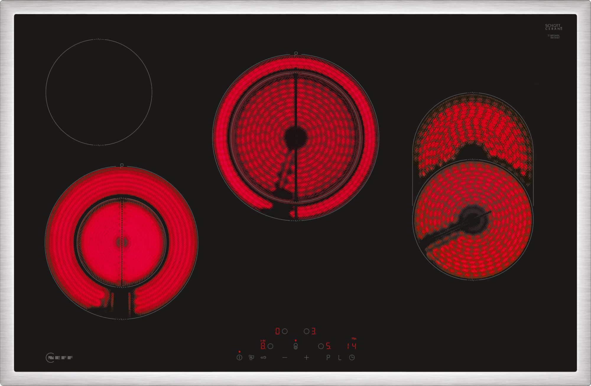 Neff T18SDH9L0 Keramisk kogeplade